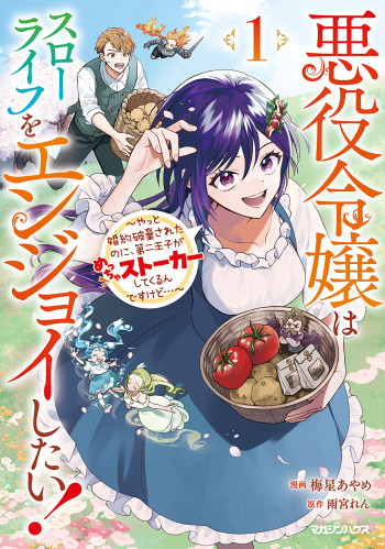 Akuyaku Reijou wa Slow Life o Enjoy Shitai!: Yatto Kon'yaku Hakisareta no ni, Daini Ouji ga Meccha Stalker Shitekurun desu kedo