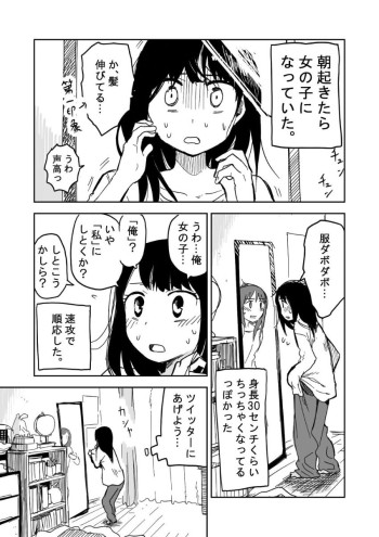 Asaokitara Onnanoko ni Natte ita.