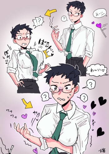Genderbent Husband and Wife