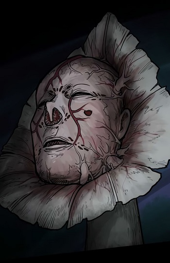 Human Faced Flower