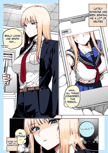 Kinmuchuu ni Senpai Rashiki Hito no Shashin ga Takusan Okuraretekurun desu ga... (Fan Colored)