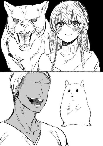 NotNTR (Notorare): Seiso-chan and Charaoh-kun.