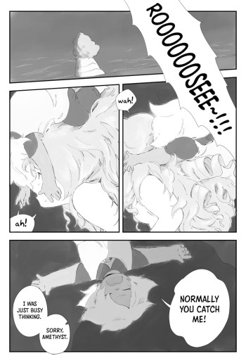 Steven Universe - Rose and Amethyst