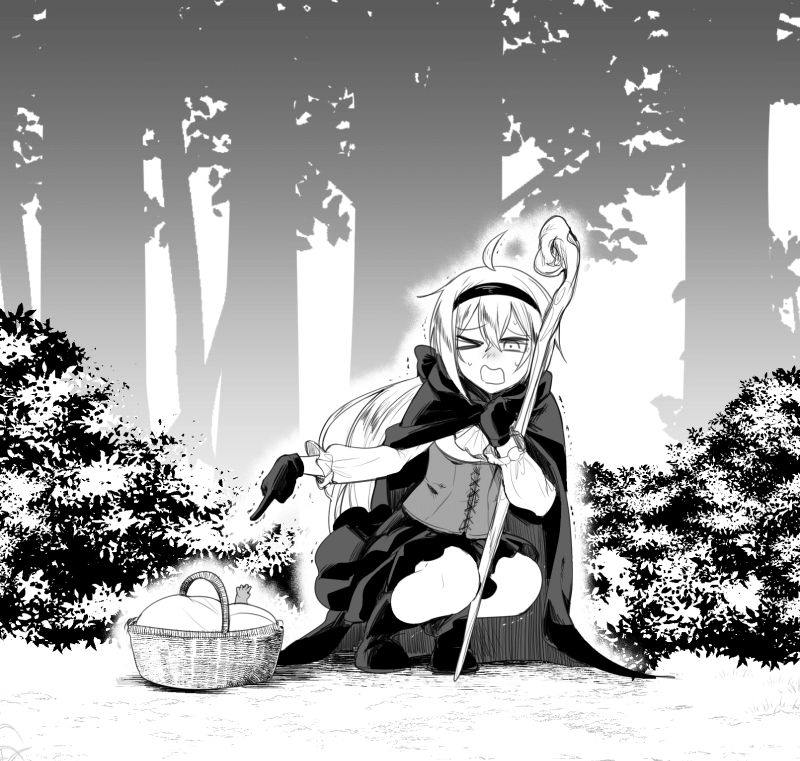 The foster mother is a witch!