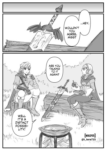 The Legend of Zelda: Breath of the Wild - Whisper (Doujinshi)
