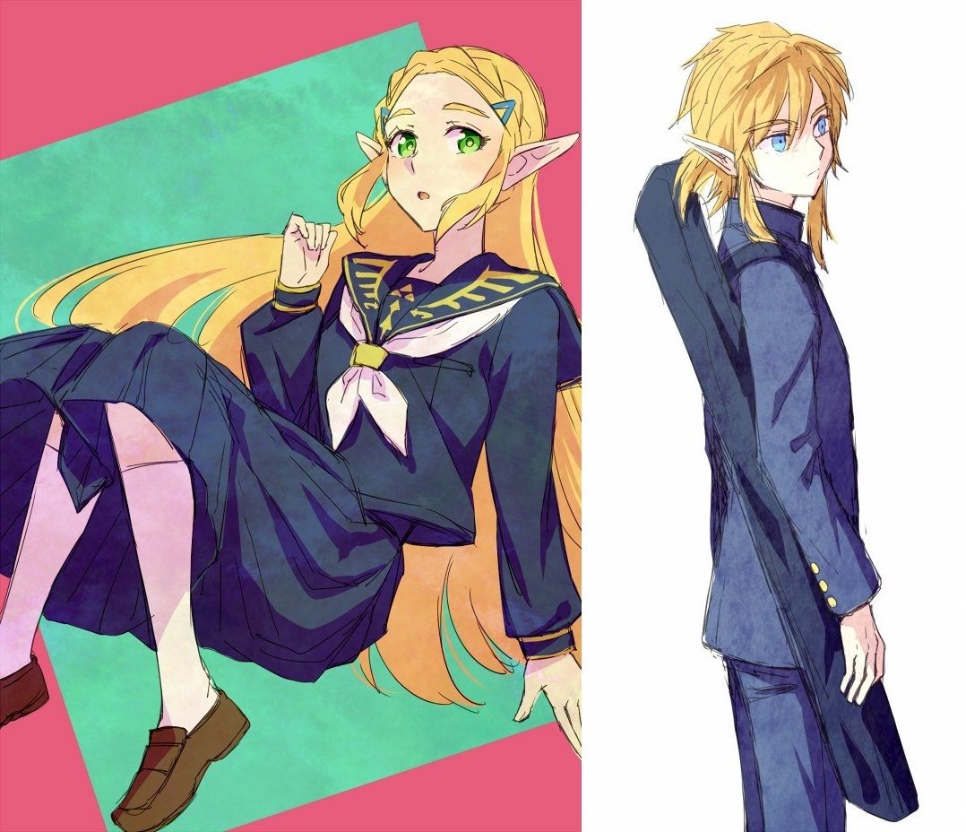 The Legend of Zelda Breath of the Wild - Why does BoW Link cross-dress? (Doujinshi)
