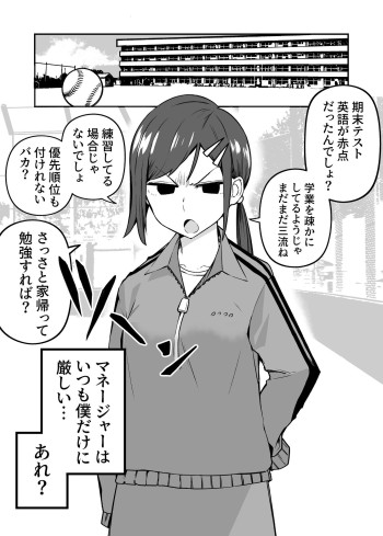 Yakyuubu no Manager ga Boku Dake ni Kibishii