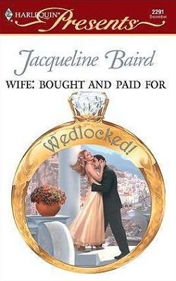 Wife: Bought and Paid For