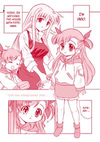 Mahou Shoujo Lyrical Nanoha - Let Me Sleep Near You (Doujinshi)